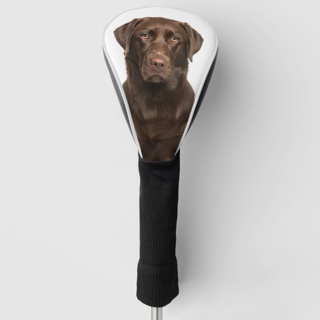 Couvre-club De Golf Chocolat personnalisé pour chien d'animaux domesti (Devant)