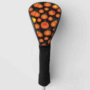 Couvre-club De Golf Citrouille Patch Golf Head Cover