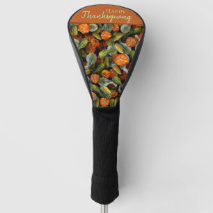 Couvre-club De Golf Citrouille, Squash Hiver Harvest Golf Head Cover