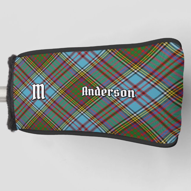 Couvre-club De Golf Clan Anderson Tartan Tartan (Devant)