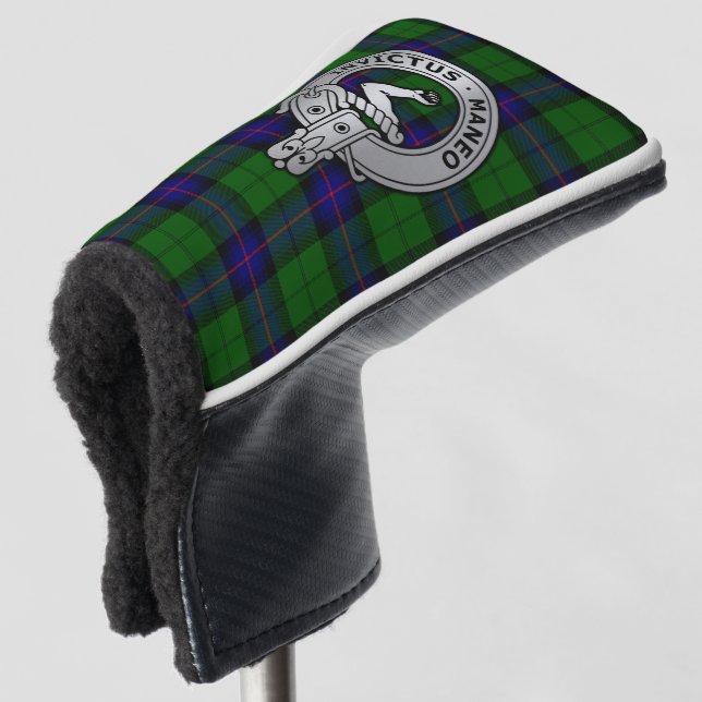 Couvre-club De Golf Clan Armstrong Tartan Crest (Devant 3/4)