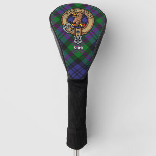 Couvre-club De Golf Clan Baird Crest sur Tartan
