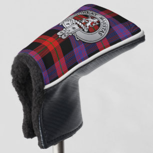 Couvre-club De Golf Clan Brown Crest & Tartan