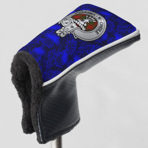 Couvre-club De Golf Clan Cameron Crest & Tartan sur le chardon