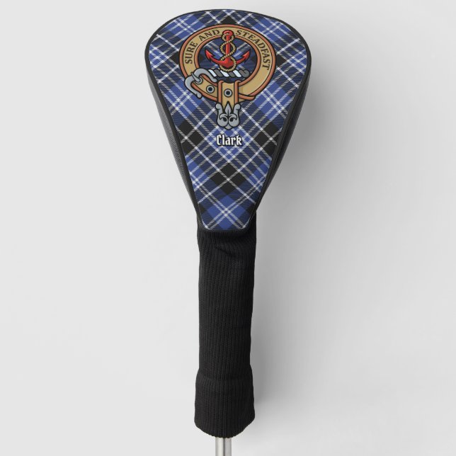 Couvre-club De Golf Clan Clark Crest (Devant)