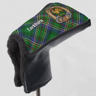 Couvre-club De Golf Clan Cockburn Crest sur Tartan