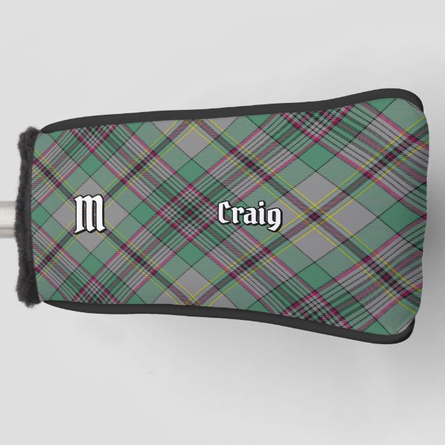 Couvre-club De Golf Clan Craig Tartan Tartan (Devant)