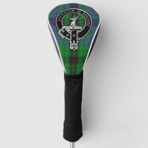 Couvre-club De Golf Clan Davidson Crest & Tartan Golf Head Cover
