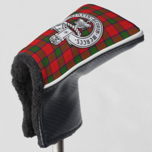 Couvre-club De Golf Clan Donnachaidh (Robertson) Crest & Tartan