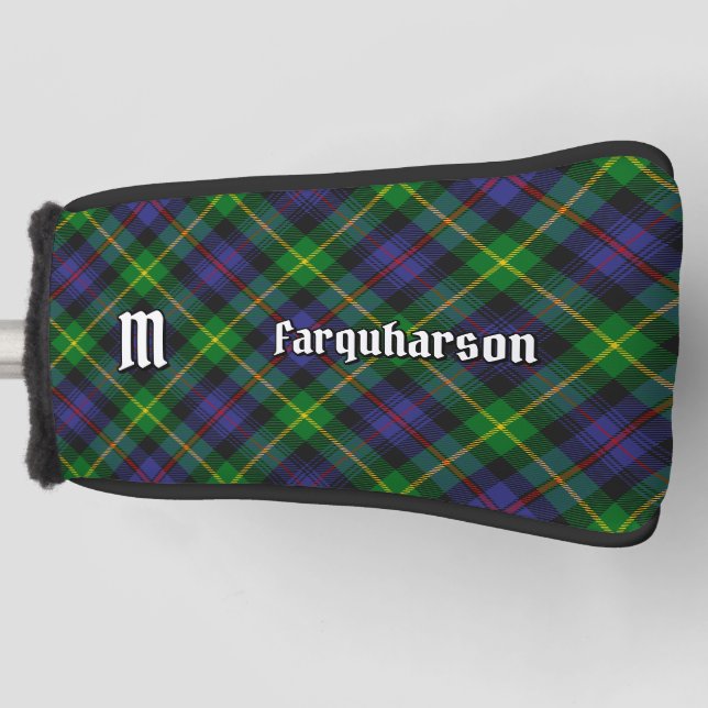 Couvre-club De Golf Clan Farquharson Tartan Tartan (Devant)