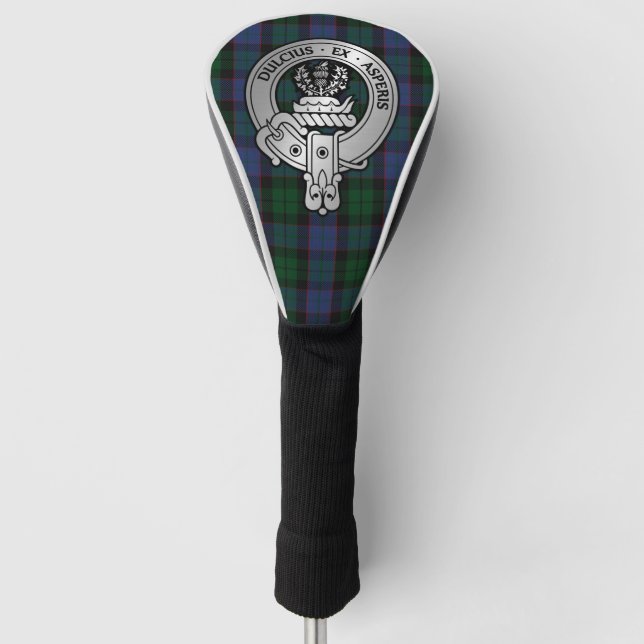 Couvre-club De Golf Clan Ferguson Crest & Balquhidder Tartan (Devant)
