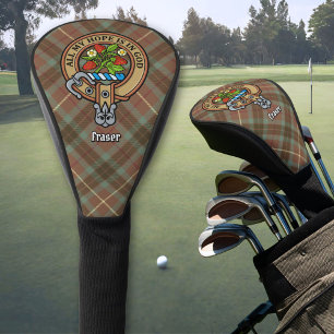 Couvre-club De Golf Clan Fraser Crest Golf Head Cover