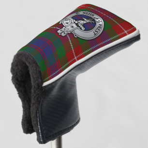 Couvre-club De Golf Clan Fraser de Lovat Crest & Tartan