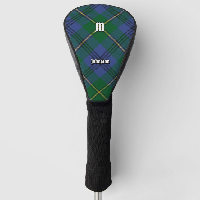 Couvre-club De Golf Clan Johnston Tartan Tartan (Devant)