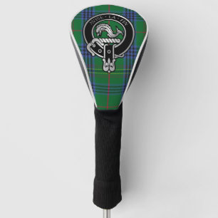 Couvre-club De Golf Clan Kennedy Crest & Tartan Golf Head Cover