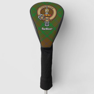 Couvre-club De Golf Clan MacAlister Crest sur la chasse Glenbarr Tarta