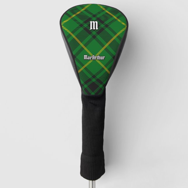 Couvre-club De Golf Clan MacArthur Tartan (Devant)