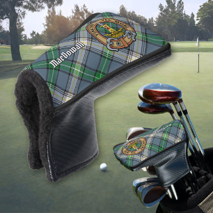 Couvre-club De Golf Clan MacDowall Crest sur Tartan