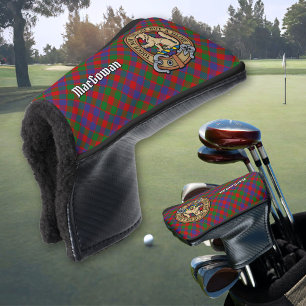 Couvre-club De Golf Clan MacGowan Crest sur Tartan