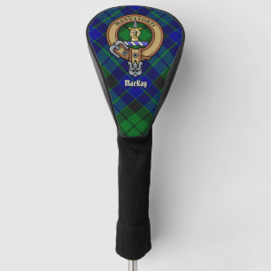 Couvre-club De Golf Clan MacKay Crest sur Tartan