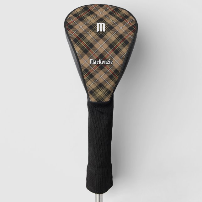 Couvre-club De Golf Clan MacKenzie Chasse Brown tête de golf (Devant)