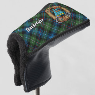 Couvre-club De Golf Clan MacKenzie Crest sur Tartan