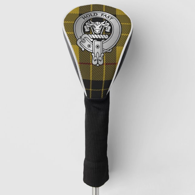 Couvre-club De Golf Clan MacLeod Crest & Tartan (Devant)