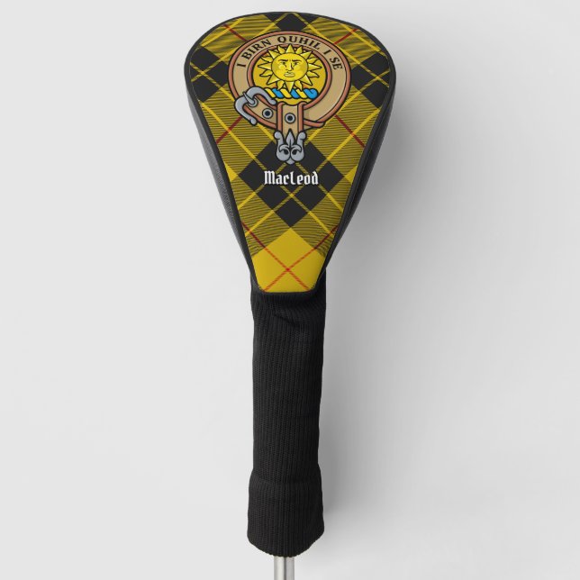 Couvre-club De Golf Clan MacLeod de Lewis Crest (Devant)