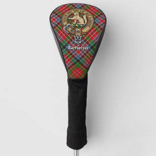 Couvre-club De Golf Clan MacPherson Crest sur Tartan