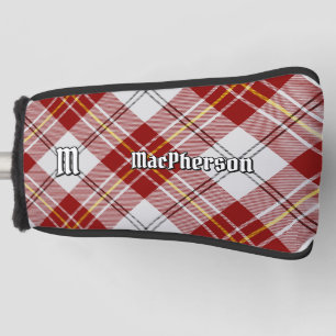 Couvre-club De Golf Clan MacPherson Robe Rouge Tartan Golf Tête Couver