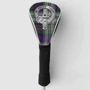 Couvre-club De Golf Clan Malcolm Crest & Robe Tartan Golf Tête Couverc
