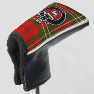 Couvre-club De Golf Clan Scott Crest & Tartan Golf Head Cover