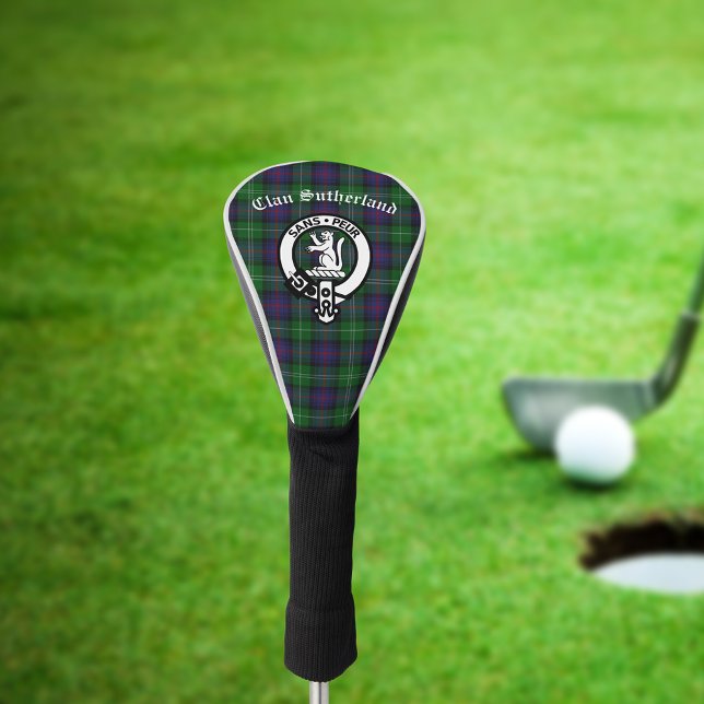 Couvre-club De Golf Clan Sutherland Crest & Tartan (Créateur téléchargé)