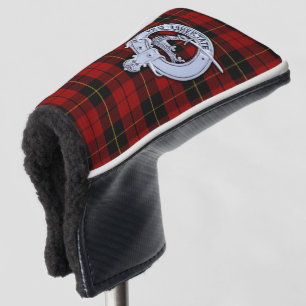 Couvre-club De Golf Clan Wallace Crest & Tartan