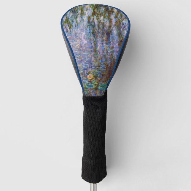 Couvre-club De Golf Claude Monet - Lys d'eau (Devant)