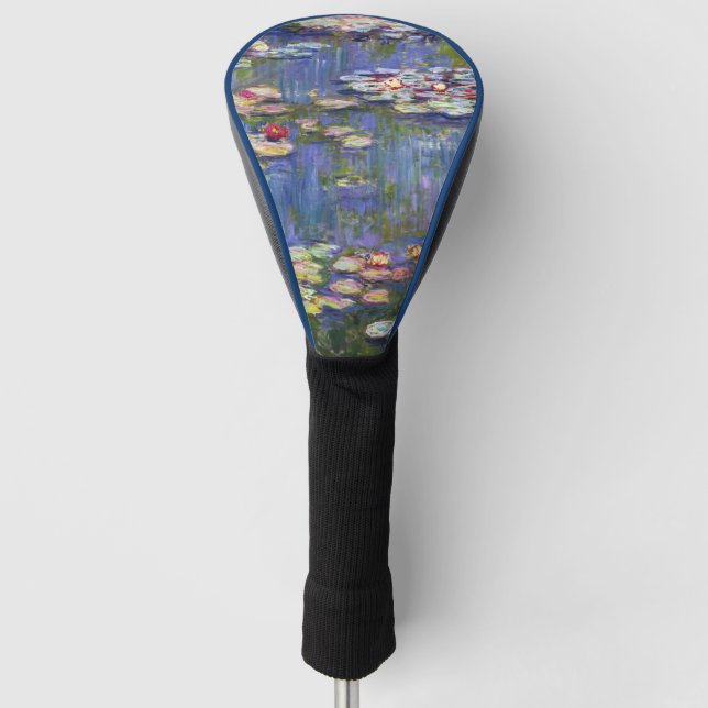 Couvre-club De Golf Claude Monet - Nymphéas / Nymphéas (Devant)