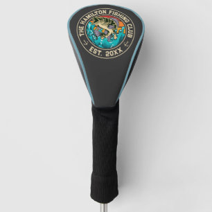 Couvre-club De Golf Club de pêche à la basse à grande bouche Monogramm
