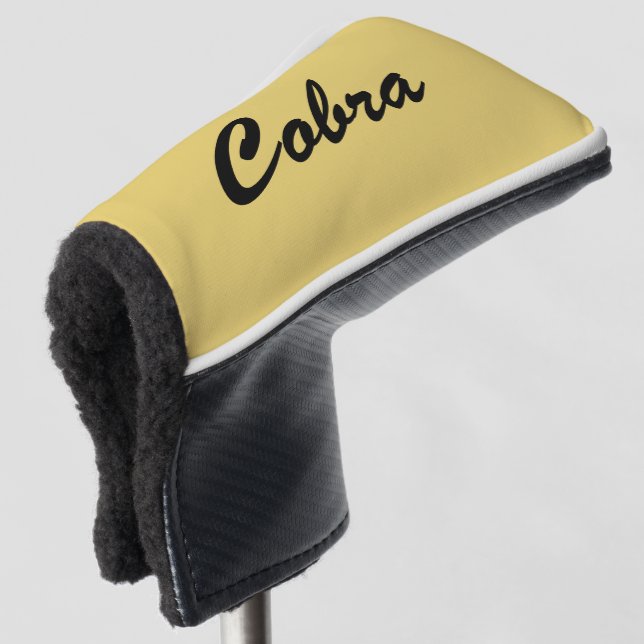Couvre-club De Golf Cobra d'or (Devant 3/4)