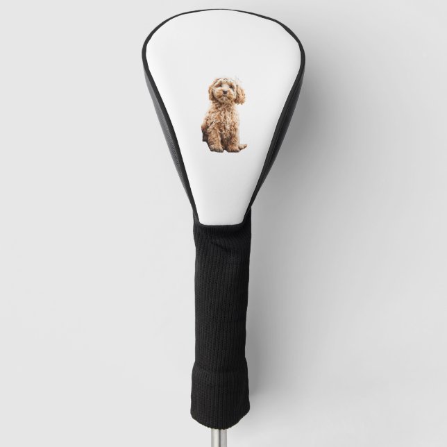 Couvre-club De Golf Cockapo Cavoodle Labradoodle mignon Chien Chien-Ch (Devant)