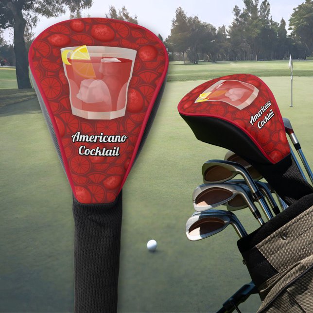 Couvre-club De Golf Cocktail Americano (Créateur téléchargé)
