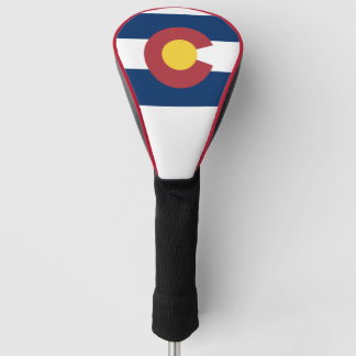 Couvre-club De Golf Colorado Flag Golf Head