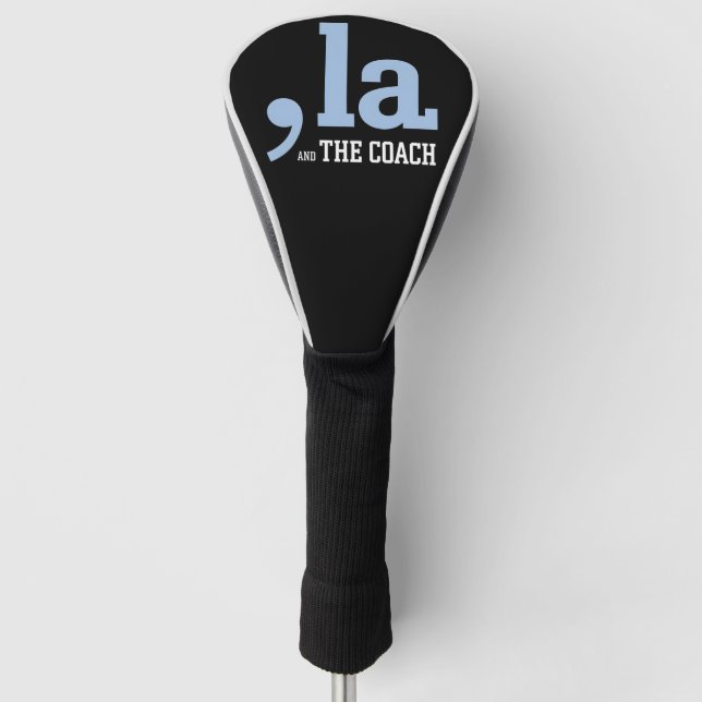 Couvre-club De Golf Comma La Kamala Harris Tim Walz Coach 2024 (Devant)
