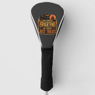 Couvre-club De Golf Conception de fête d'Halloween sans farces juste d
