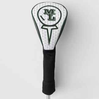 Couvre-club De Golf Conception Premium - Monogramme personnalisé (vert