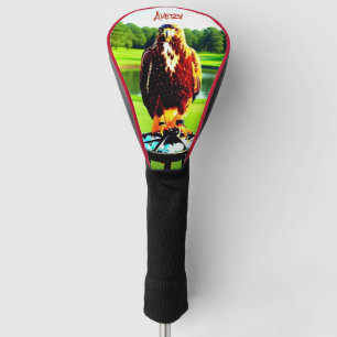 Couvre-club De Golf Conducteur Animal Faucon