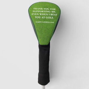 Couvre-club De Golf Conducteur de Fête des pères amusant simple Couver