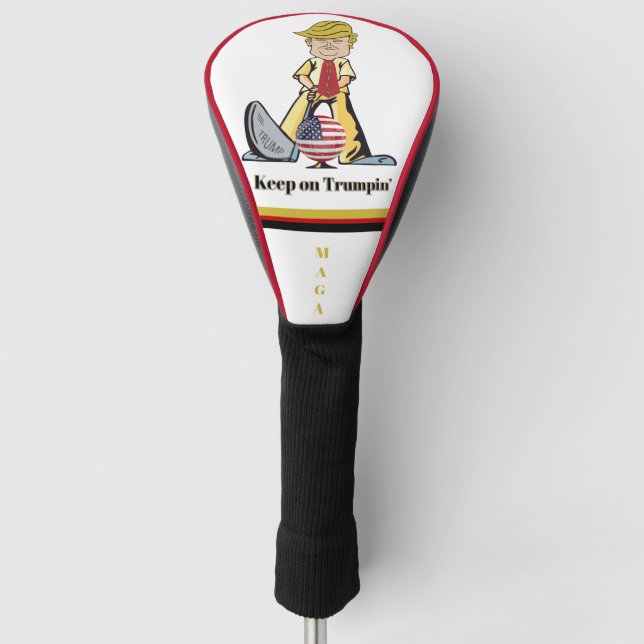 Couvre-club De Golf Continuer sur Trumpin' Maga (Devant)