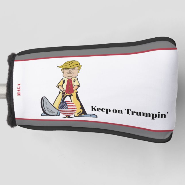 Couvre-club De Golf Continuez Sur La Trumpin' (Devant)