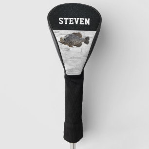 Couvre-club De Golf Cool Crappie Nom Pêche Pêche Pêche Pêche Pêche Pêc