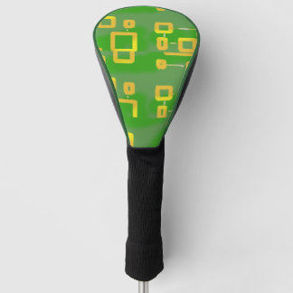 Couvre-club De Golf Coque Otterbox géométrique vert